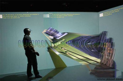 数字工厂虚拟现实系统沉浸式显示环境